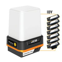 JCB Lampa 1600 lm zasilana akumulatorem elektronarzędzia