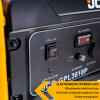 Agregat prądotwórczy JCB 3,6 kW – z AVR do domu i na budowę