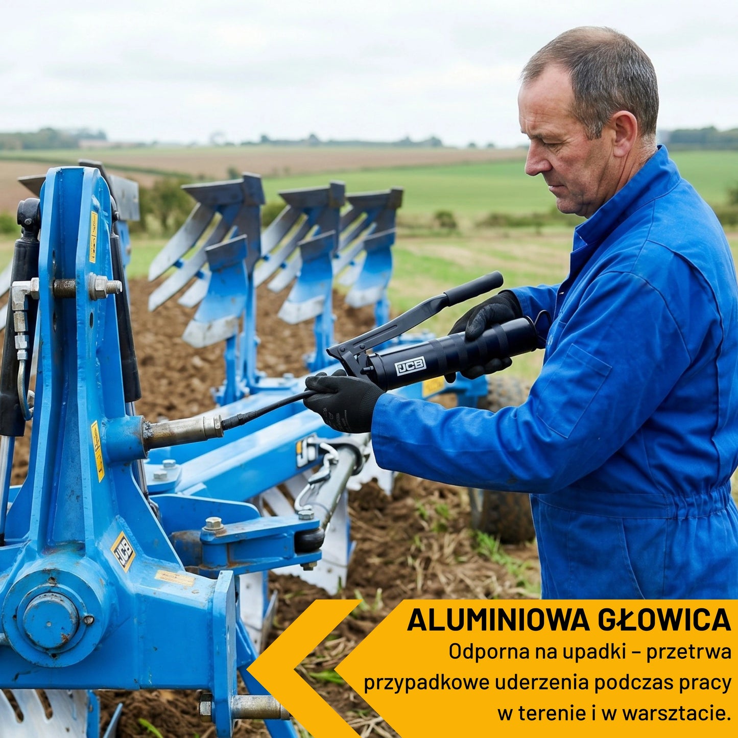 Smarownica akumulatorowa JCB – tawotnica wysokociśnieniowa