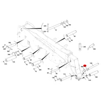 JCB Podkładka Koparka Ładowarka 3CX 4CX 823/00006 Oryginał