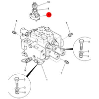 JCB Oring Koparka Ładowarka Części Zamienne 2302/0921 Oryginał