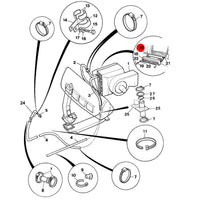 JCB Filtr Powietrza Kabiny Powietrze Koparka Ładowarka 401/A6075 Oryginał