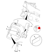 JCB Śruba Koparka Ładowarka Części 826/01616 Oryginał