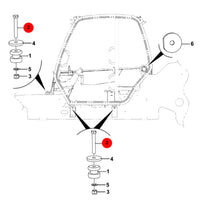 JCB Śruba Koparka Ładowarka Części Zamienne 1315/3721Z Oryginał
