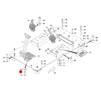 JCB Śruba M10X20 Koparka Ładowarka Części 1316/0405Z Oryginał