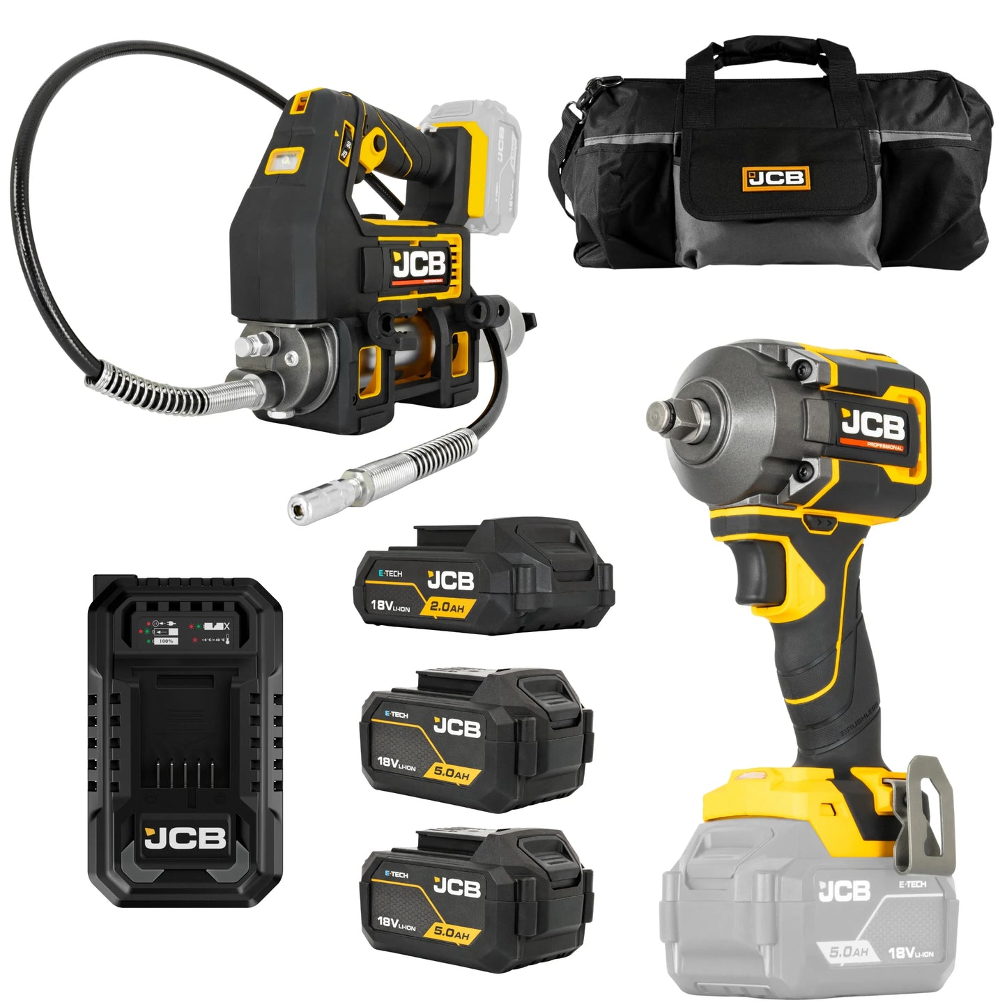 Wiertarko wkrętarka JCB 620 Nm – wiertarka udarowa