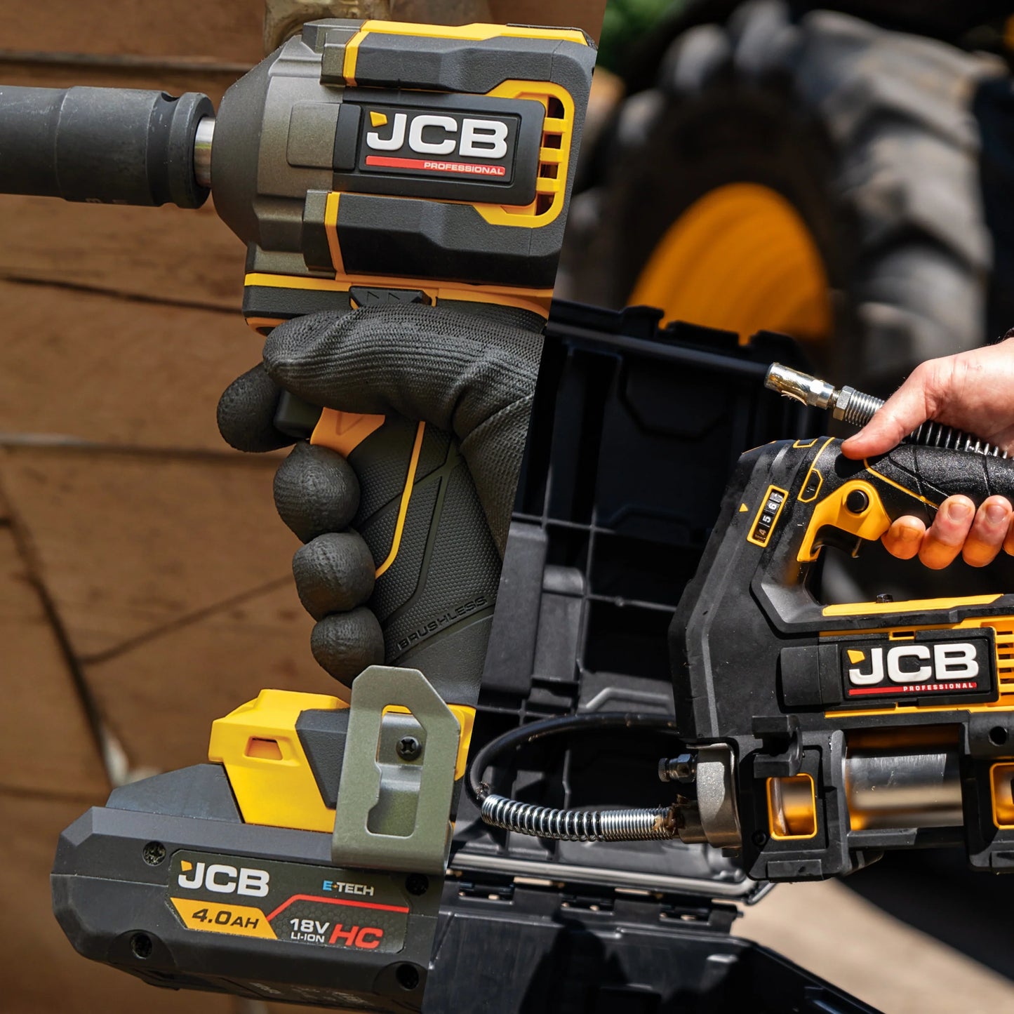 Wiertarka udarowa JCB 620 Nm – wiertarko wkrętarki, widok produktu