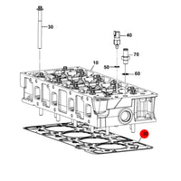 JCB Uszczelka Głowicy Silnika - Dieselmax Tier 3 320/02709 Oryginał