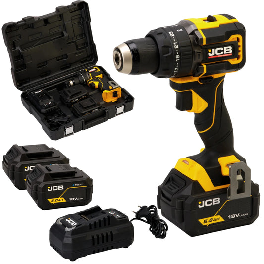 Wiertarko wkrętarka JCB 18PCD-75-5 75 Nm – wiertarka udarowa
