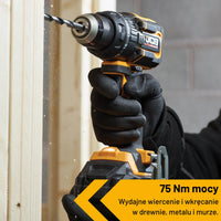 Wiertarko wkrętarka z udarem bezszczotkowa JCB 18PCD-75 75 Nm – wiertarka udarowa