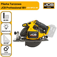 Pila tarczowa JCB 18PCS-185 185 mm – piły do drewna
