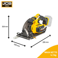 Piły do drewna JCB 18PCS-185 185 mm – pilarki