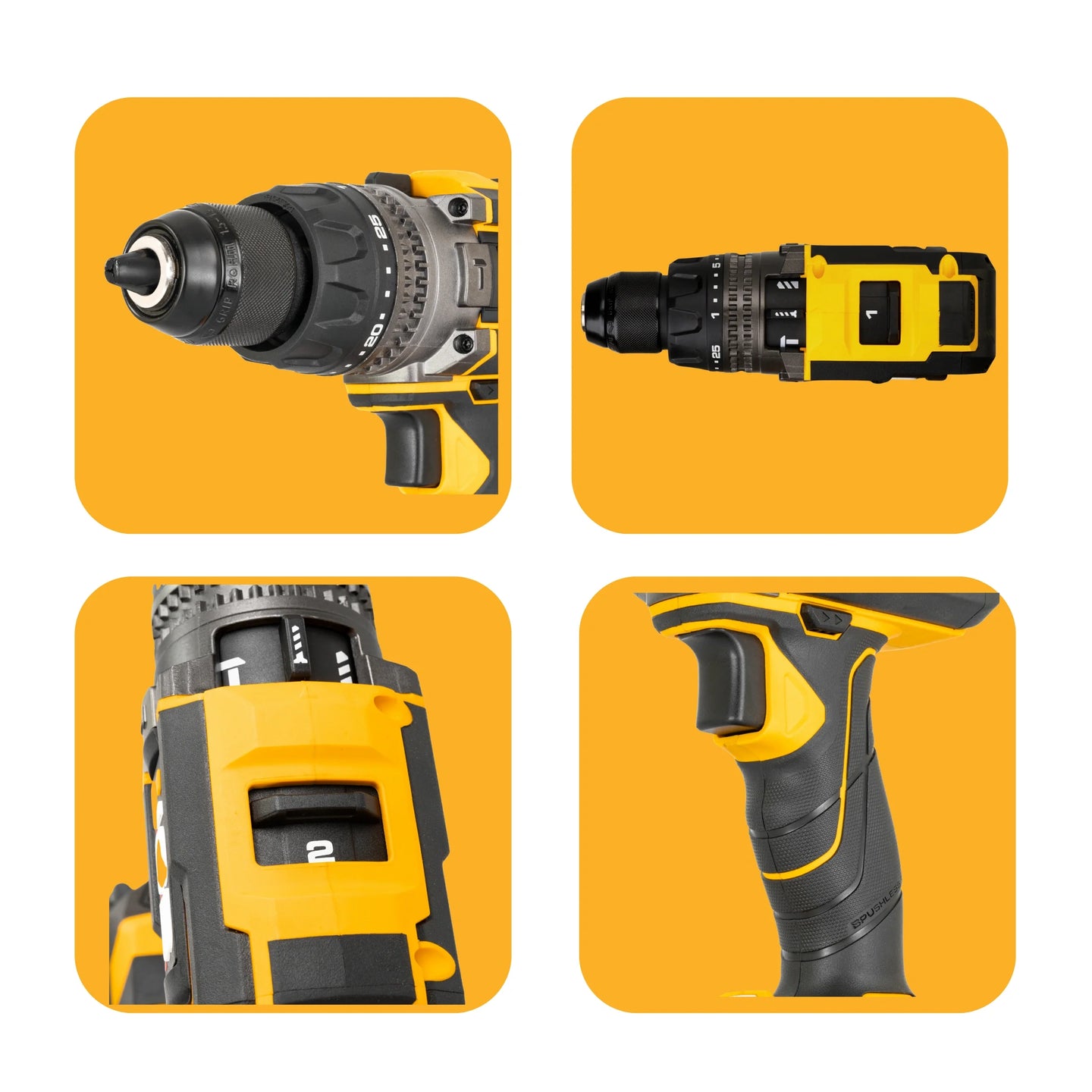 Wiertarka udarowa JCB 18PKIT-3 160Nm – wiertarko wkrętarki, widok produktu