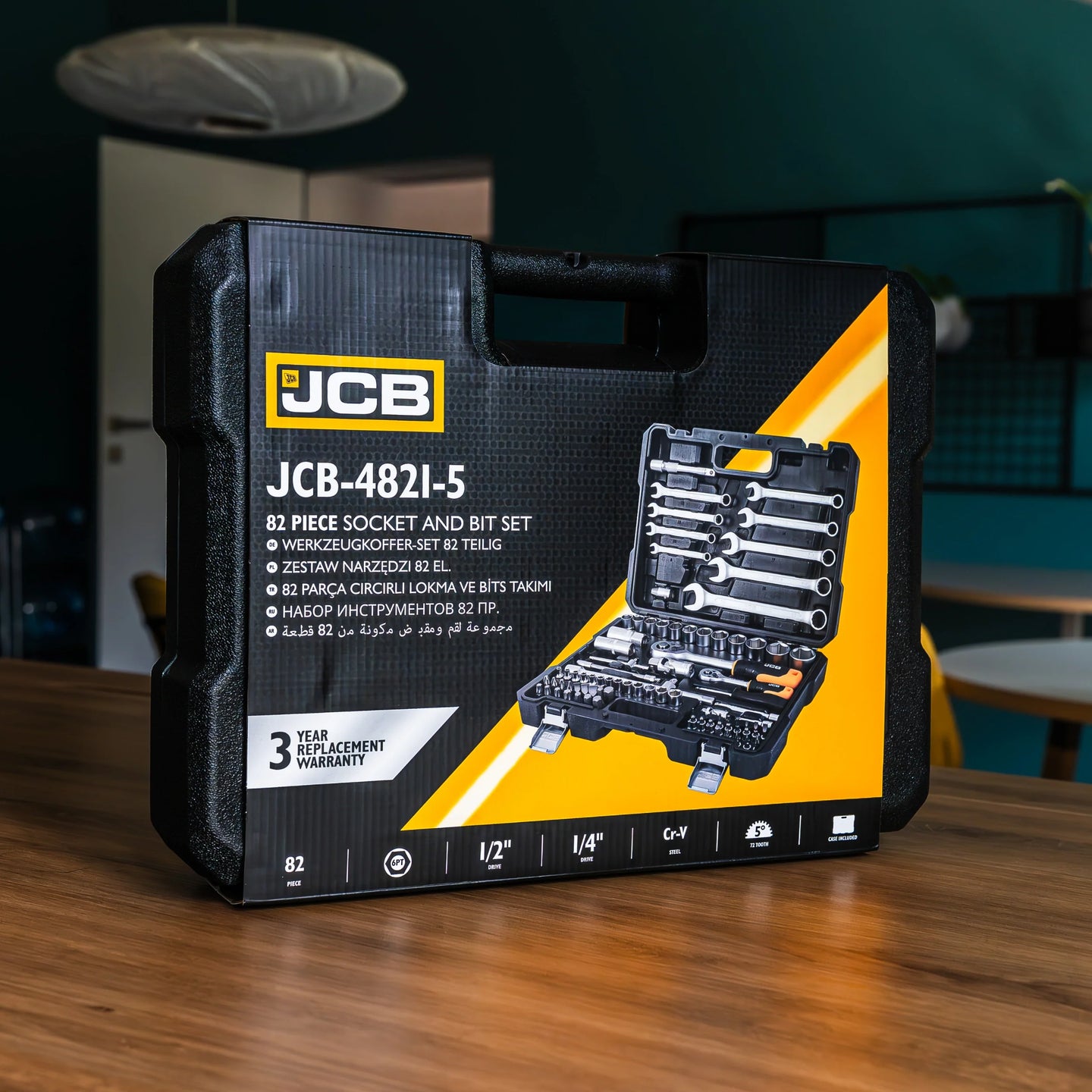 Klucze nasadowe 1 2 JCB – zestaw kluczy nasadowych JCB