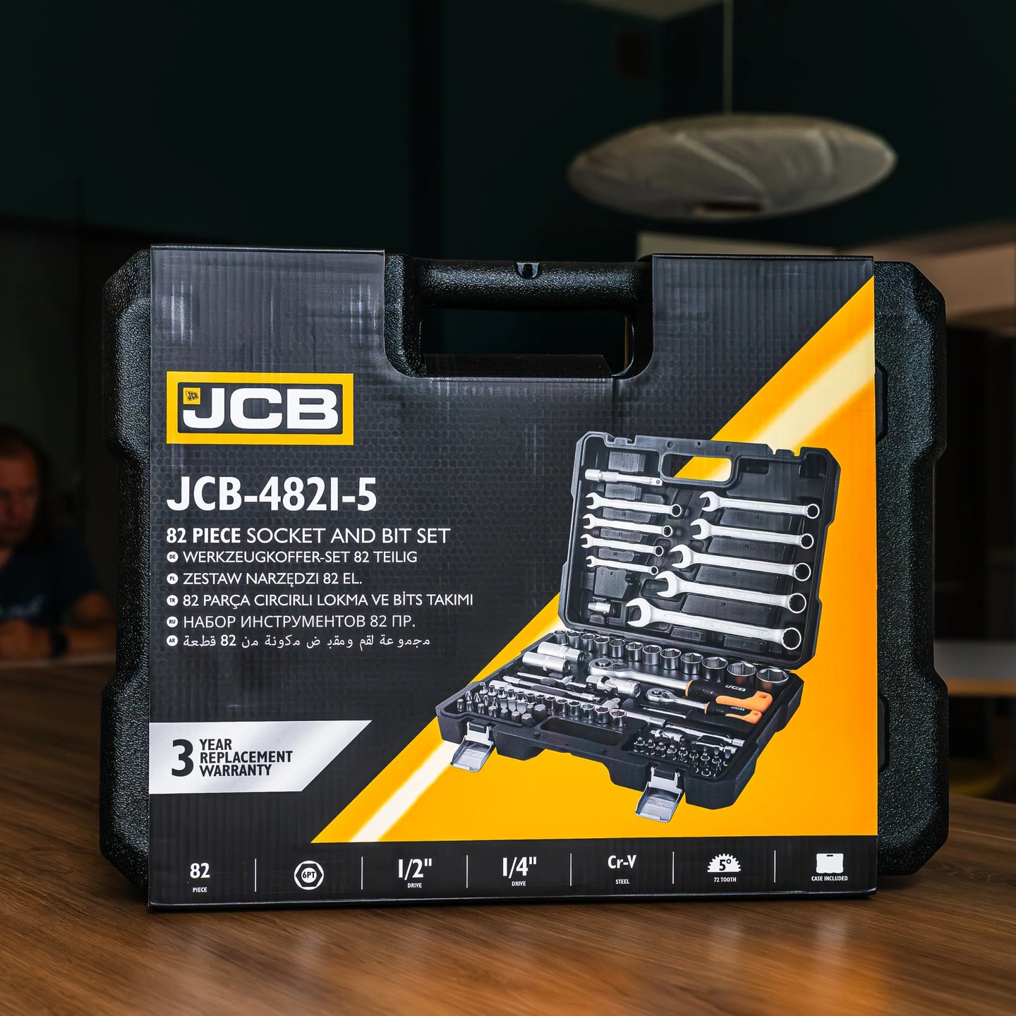 JCB zestaw kluczy – klucz nasadowy 10
