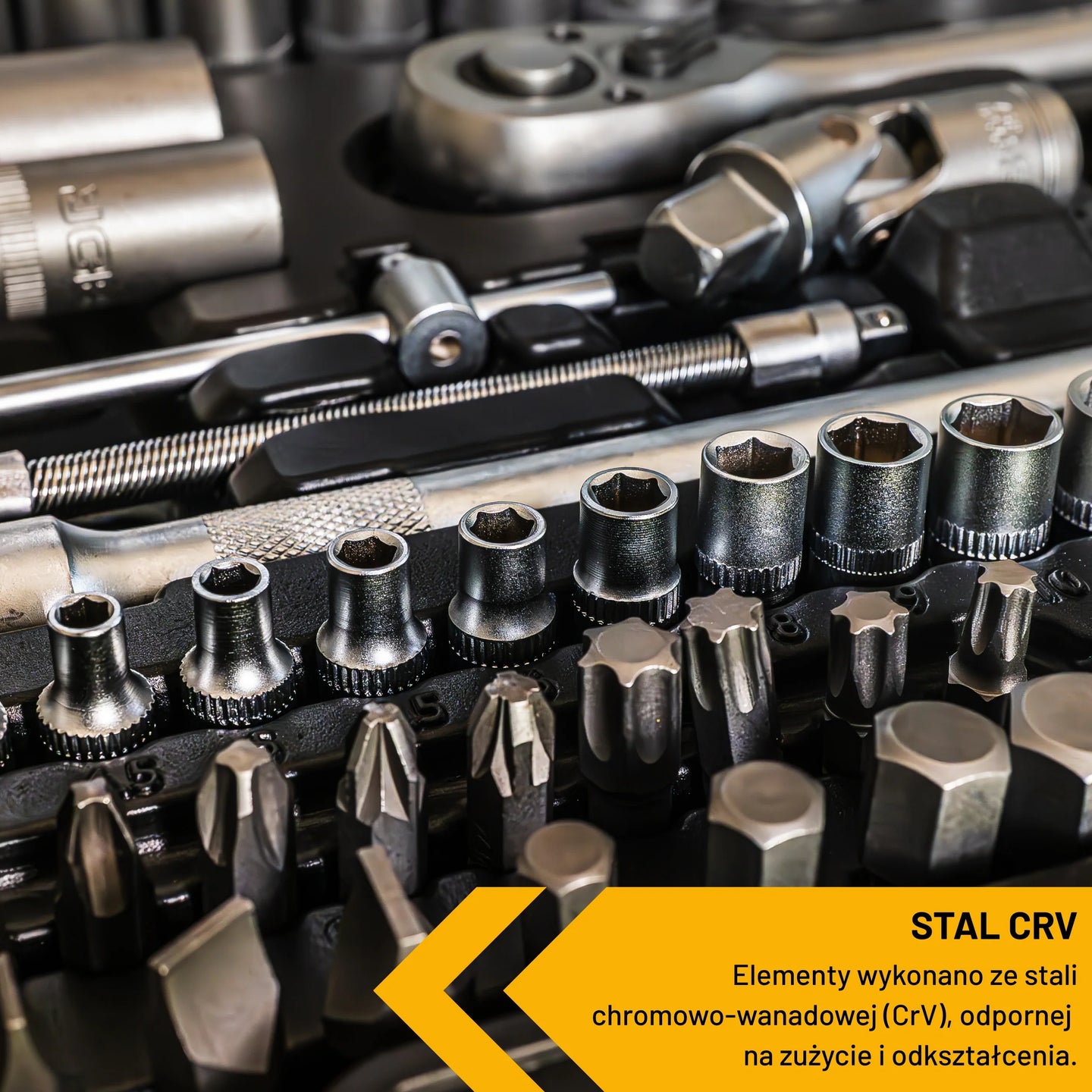 Zestaw kluczy nasadowych JCB – klucze nasadowe torx