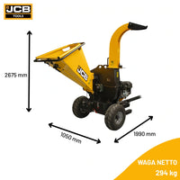 Rębak do drewna JCB CH150120PEP24 15 KM – rębak spalinowy