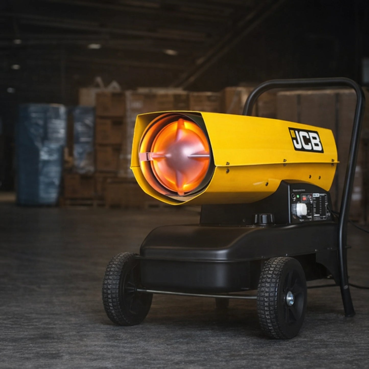 Dmuchawa grzewcza JCB SH140DP24 37 kW – armatka grzewcza