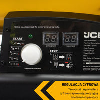 Nagrzewnice olejowe JCB SH140DP24 37 kW – nagrzewnica powietrza