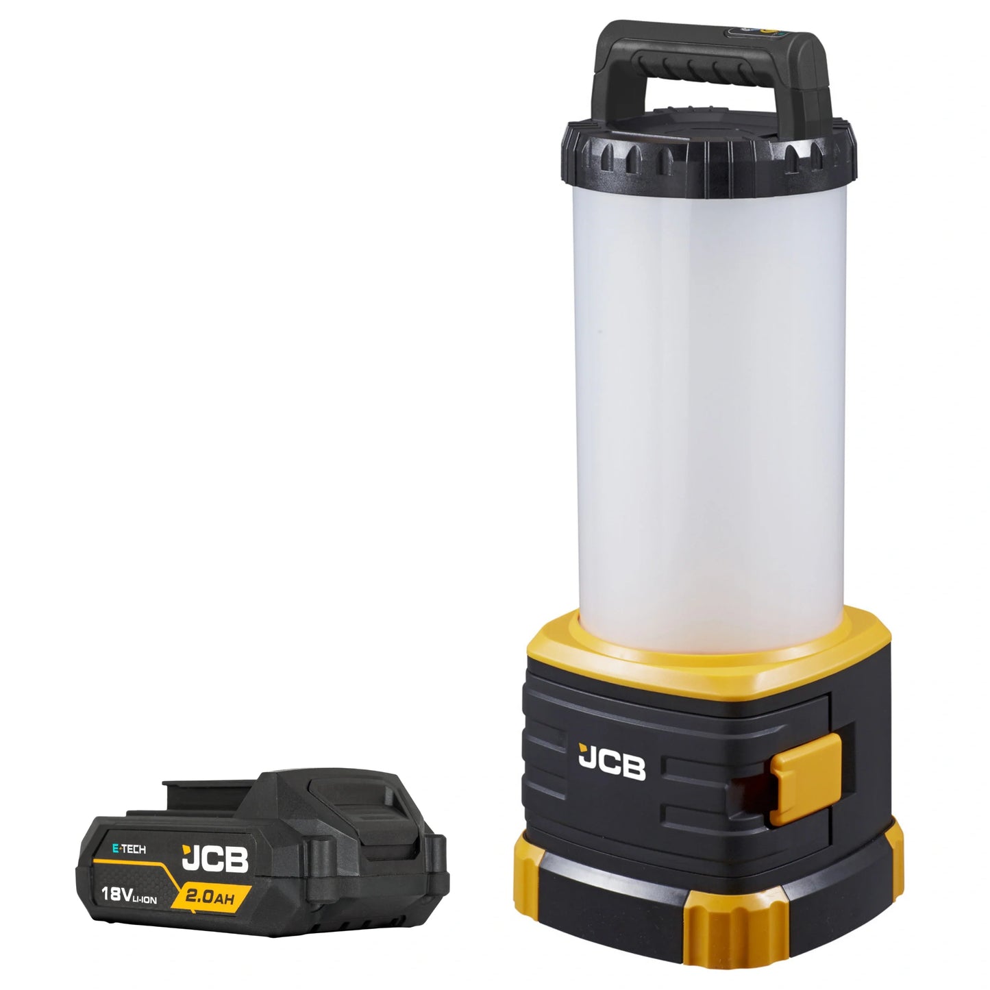 Przenośna lampa budowlana LED JCB SL-KONNECT360 7200 lm – lampa budowlana akumulatorowa