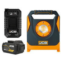 Lampa ledowa budowlana JCB 4500 lm – lampy budowlane akumulatorowe, widok produktu