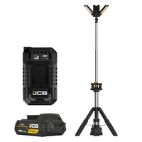 Lampa budowlana akumulatorowa JCB 8400 lm – lampy budowlane led, widok produktu
