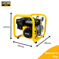 Pompa spalinowa do wody JCB WP80P24KPL 15 Bar – pompa do wody czystej