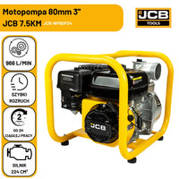 Motopompa JCB WP80P24 5 KM – pompa spalinowa do wody