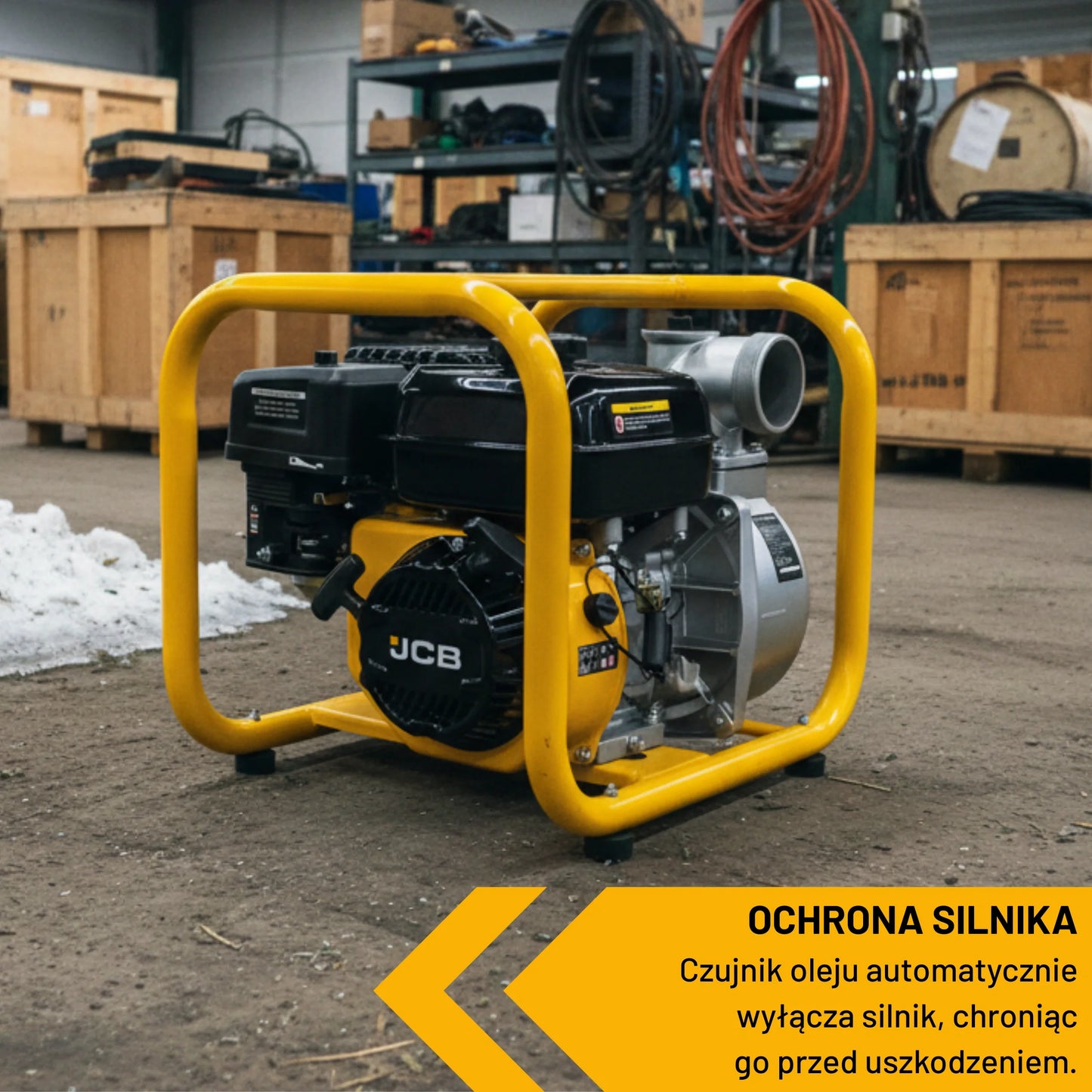 Pompa do wody powierzchniowa JCB WP80P24 5 KM – pompa do deszczówki