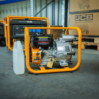 Pompa szlamowa spalinowa JCB WP80TP24 5 KM – pompa do brudnej wody z pływakiem