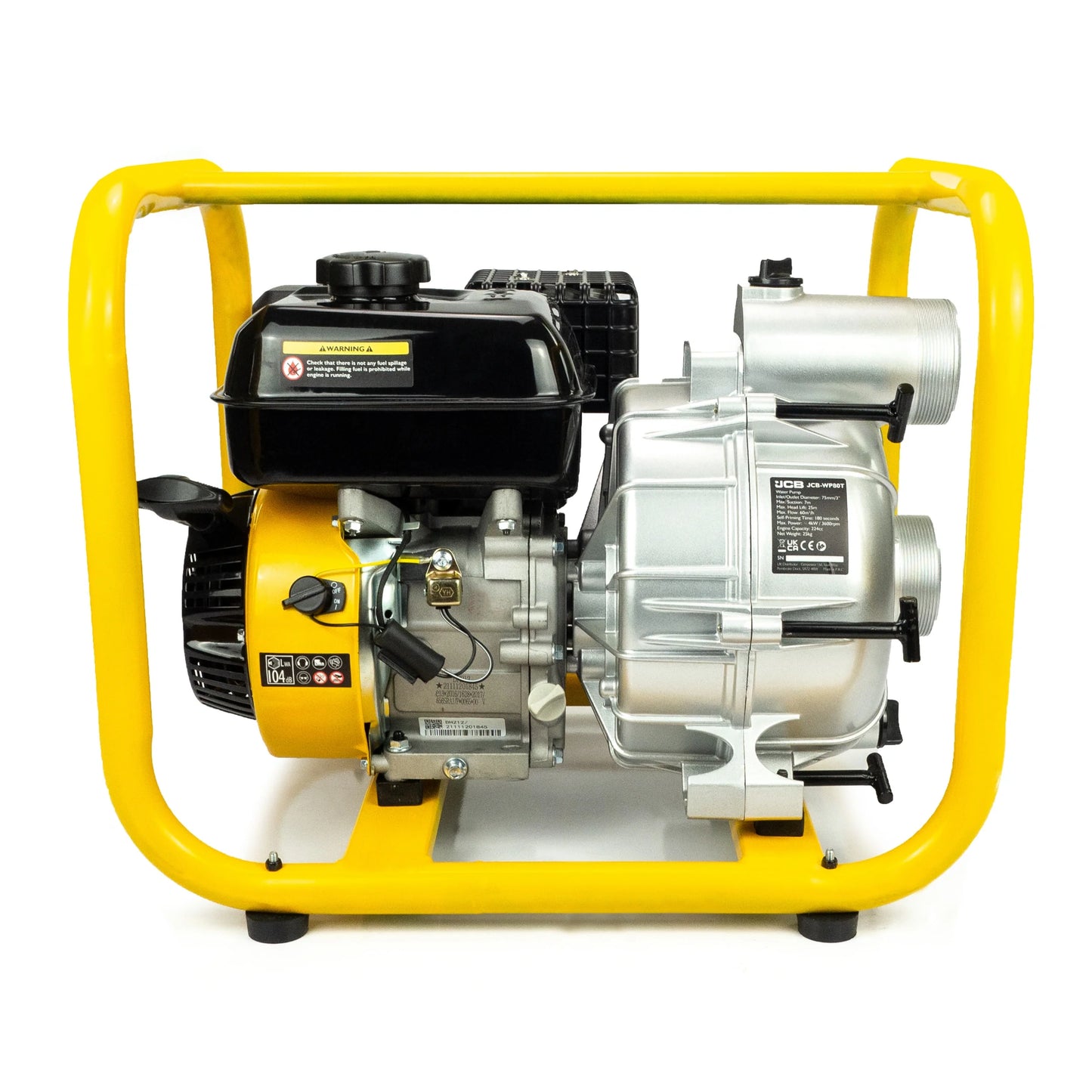 Pompa do brudnej wody JCB WP80TP24 5 KM – pompa szlamowa elektryczna