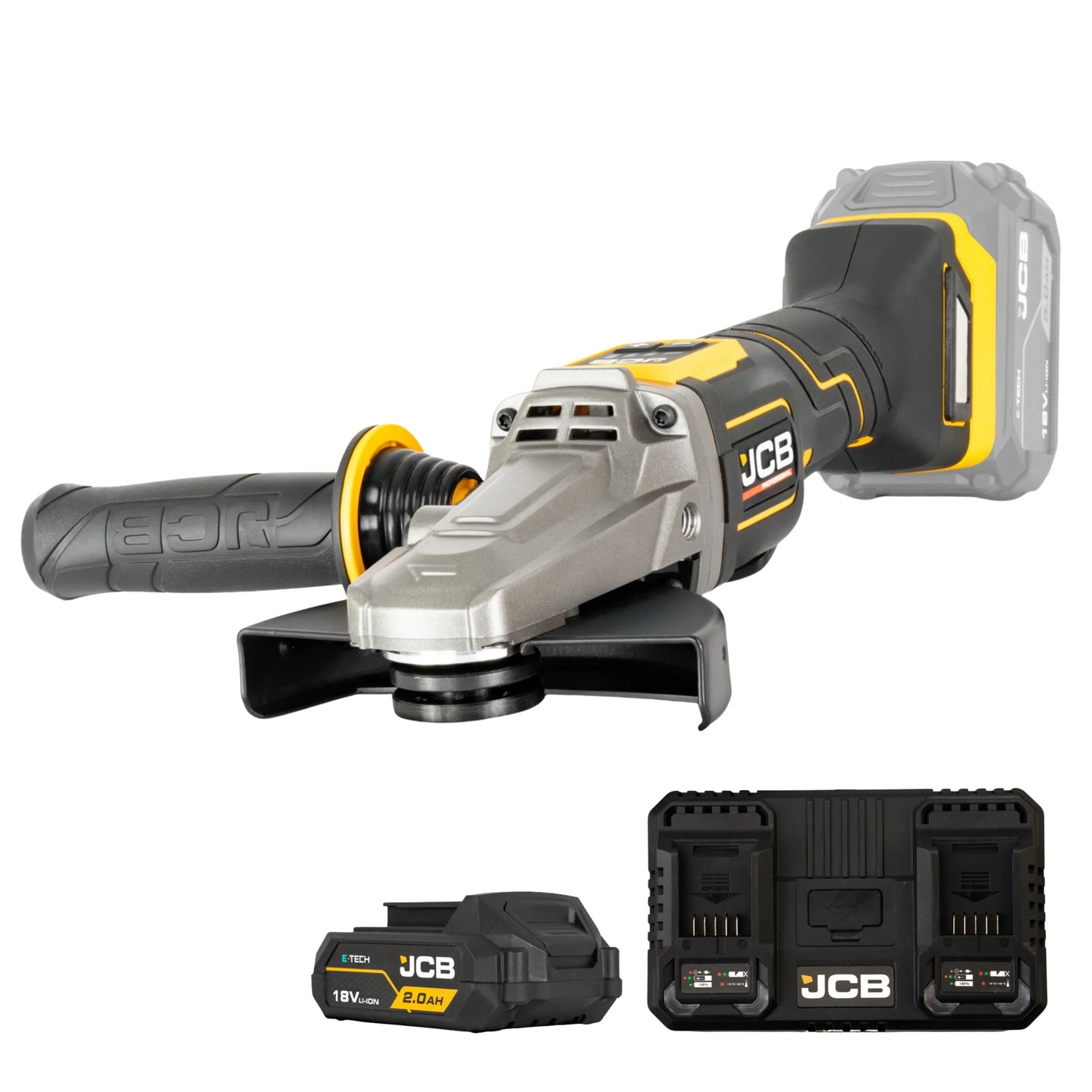 Szlifierka kątowa do płytek JCB 18PFAG-125 125 mm – szlifierka elektryczna