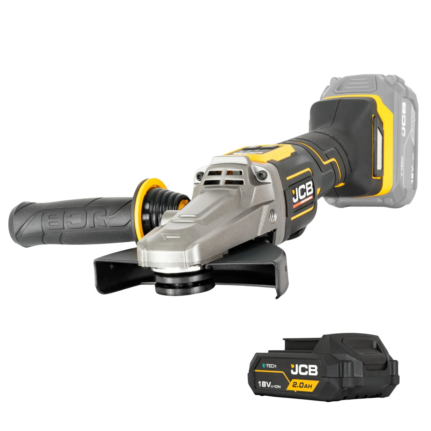 Szlifierka do drewna JCB 18PFAG-125 125 mm – szlifierka kątowa z regulacją obrotów