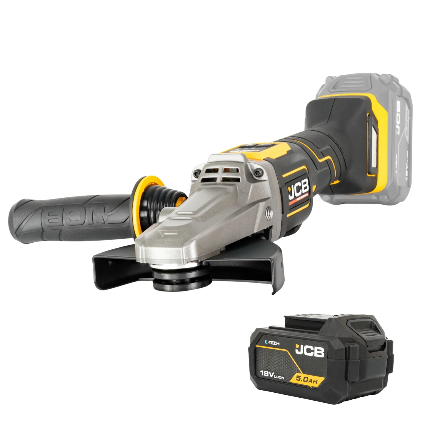 Szlifierka z regulacją obrotów JCB 18PFAG-125 125 mm – szlifierka kątowa 125