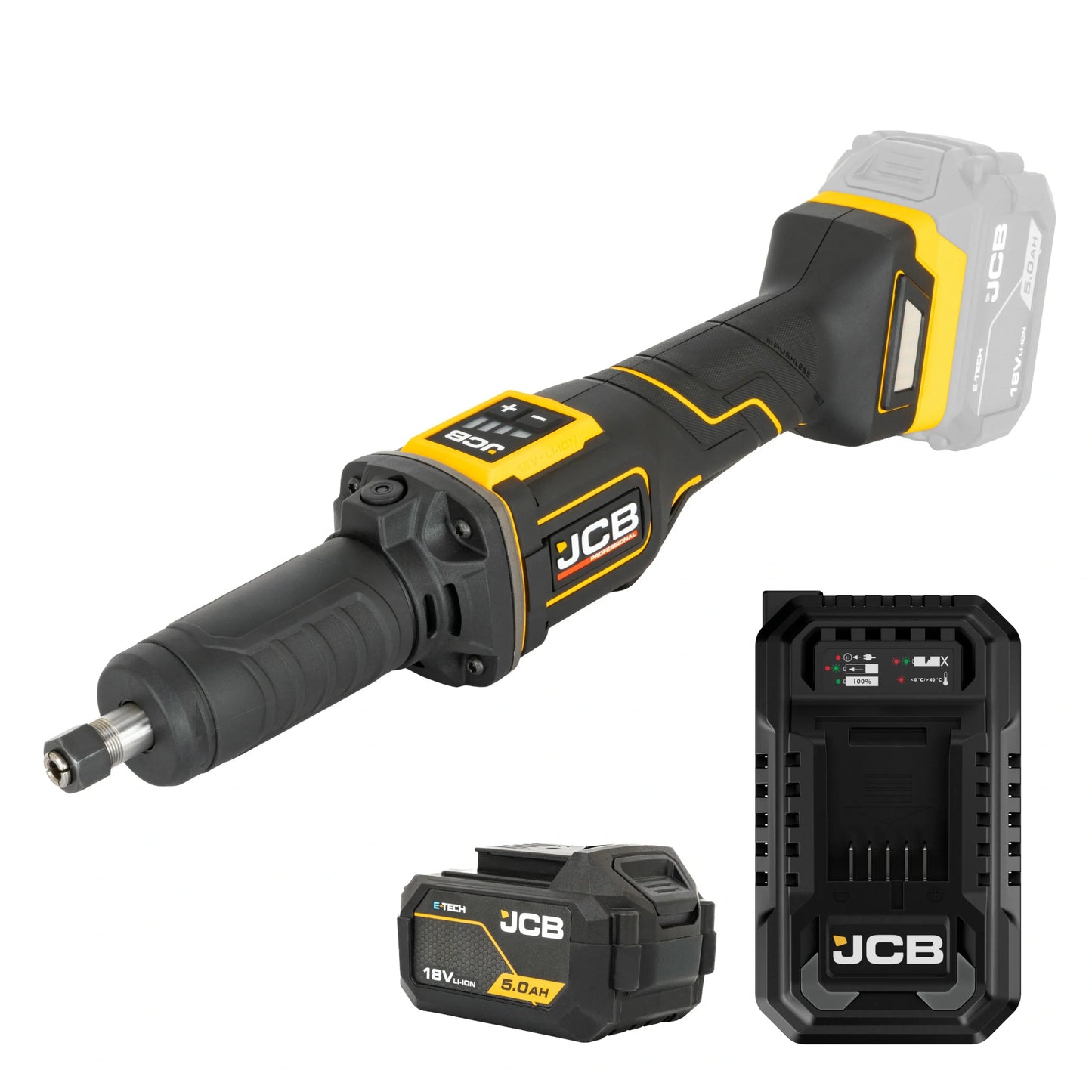 Szlifierka precyzyjna JCB 18PDG-6 – szlifierka palcowa, prezentacja produktu