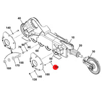 Śruba m16x55 koparka ładowarka części – oryginalna część JCB | Interhandler Wrocław