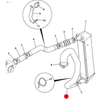 Wąż hydrauliczny koparka ładowarka – oryginalna część JCB | Interhandler Toruń