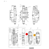 Oring uszczelka silnik koparka – oryginalna część JCB | Interhandler Szczecin