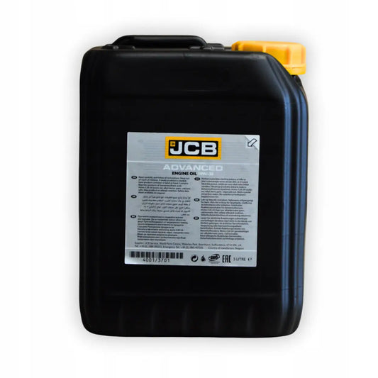 JCB Olej Silnikowy Advanced 10W30 5L Koparka Ładowarka 4001/3701E Oryginał