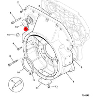 Oring koparka ładowarka 3CX 4CX – oryginalna część JCB | Interhandler Katowice
