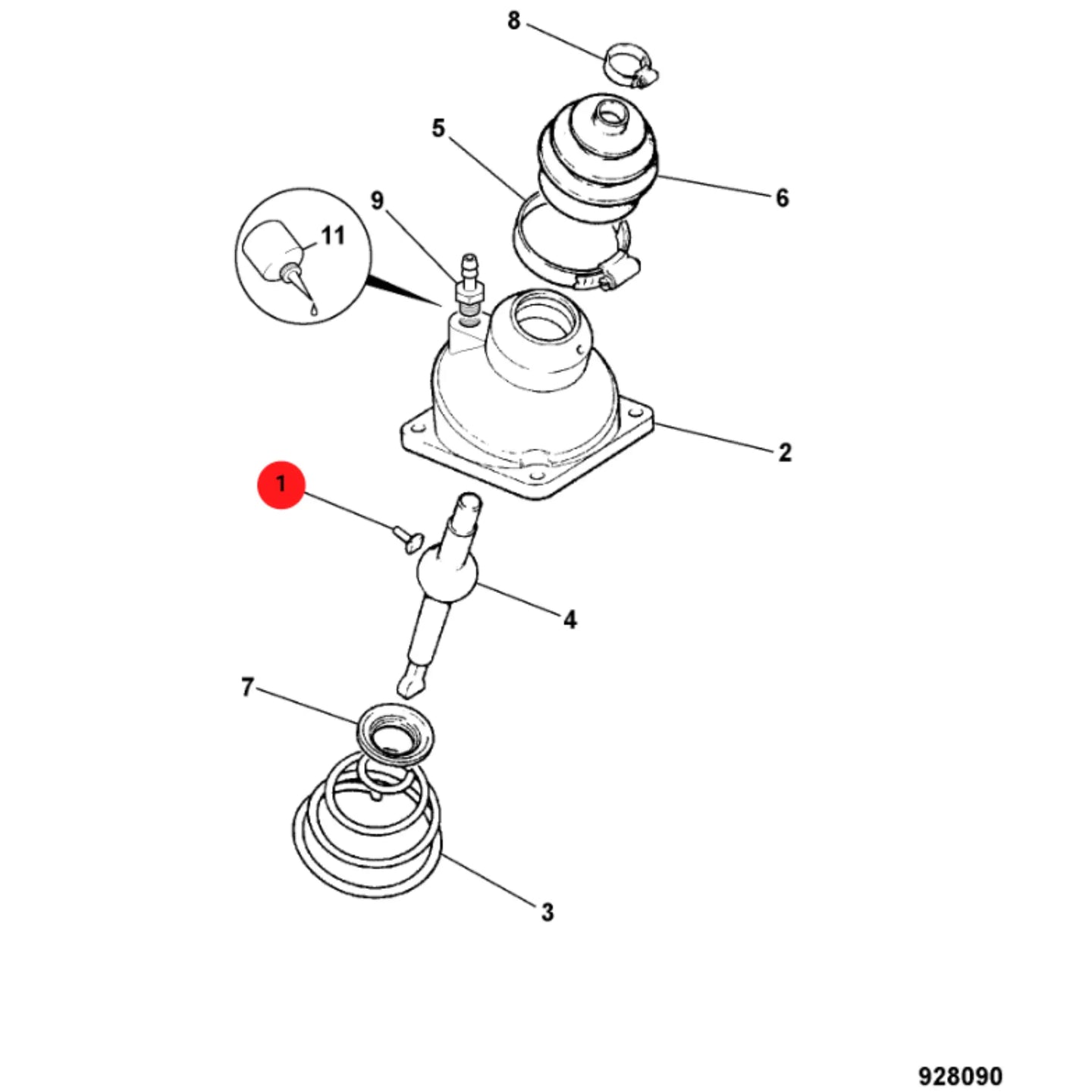 Sworzeń koparka ładowarka 3CX 4CX – oryginalna część JCB | Interhandler Szczecin