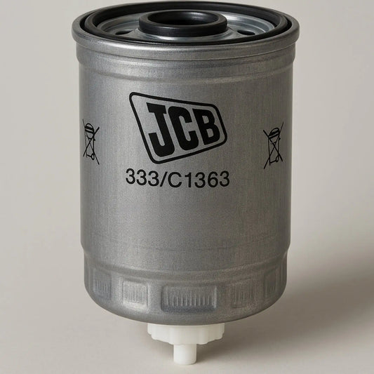 JCB Wkład Filtra Paliwa Paliwo Koparka Ładowarka 3CX 333/C1363 Oryginał