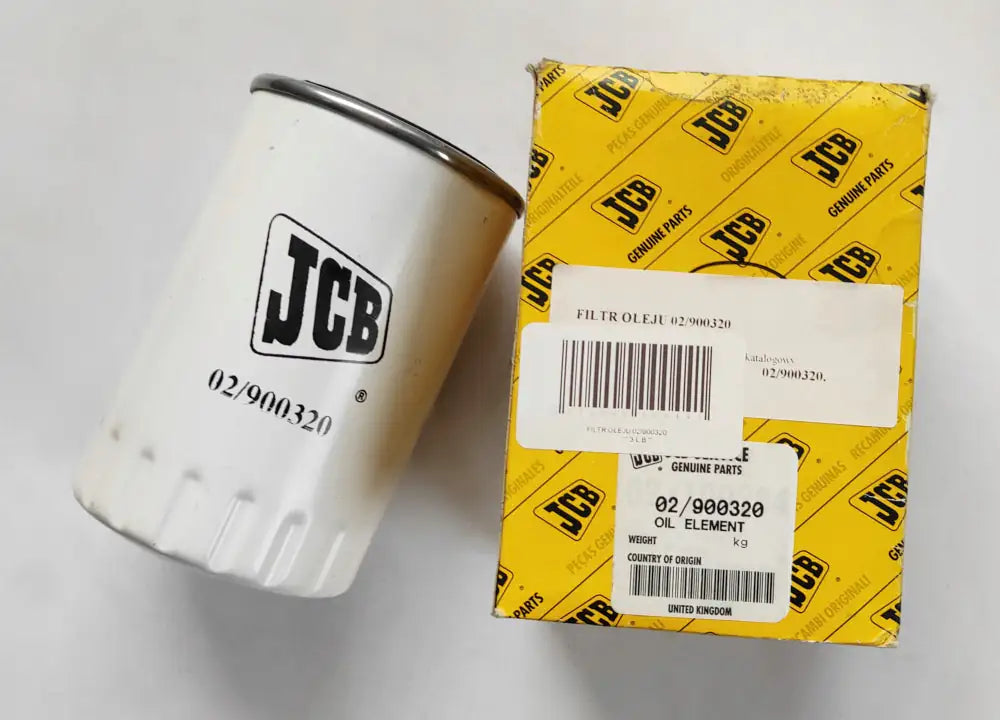 Filtr oleju silnikowego maszyny budowlane – oryginalna część JCB | Interhandler Brzeg