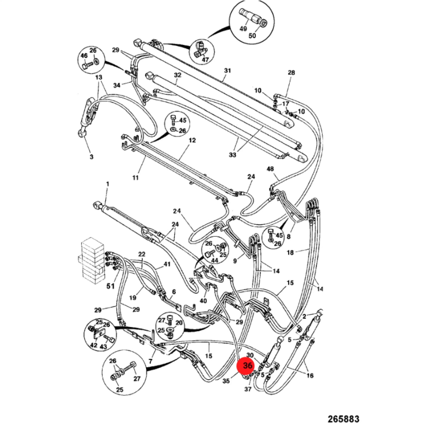 Podkładka uszczelniająca m10 hydrauliczny koparka – oryginalna część JCB | Interhandler Olsztyn