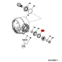 Uszczelniacz hydrauliczny koparka ładowarka – oryginalna część JCB | Interhandler Toruń