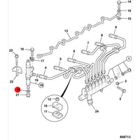 Oring koparka ładowarka 3CX 4CX – oryginalna część JCB | Interhandler Gdańsk