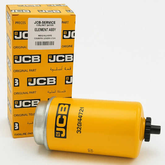 JCB Filtr Paliwa Separator Wody Koparka Ładowarka 3CX 320/A7121 Oryginał