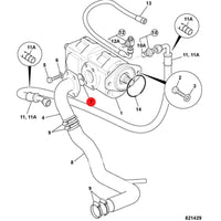 O ring koparka ładowarka części zamienne – oryginalna część JCB | Interhandler Rzeszów