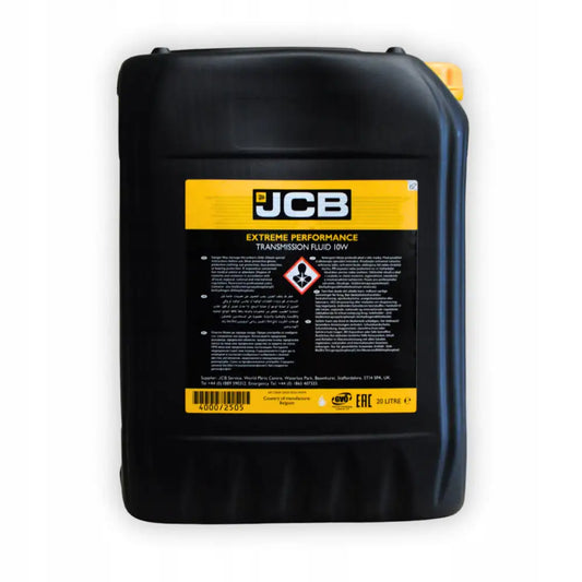 JCB Olej Transmisyjny Ep 10W - 20 L Koparka Ładowarka 4000/2505E Oryginał