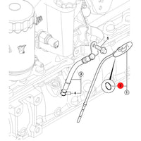 Oring koparka ładowarka 3CX 4CX – oryginalna część JCB | Interhandler Gdańsk